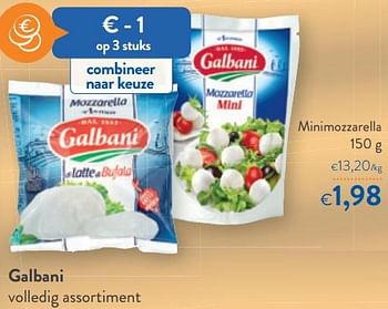Promotions Galbani minimozzarella - Galbani - Valide de 05/05/2021 à 18/05/2021 chez OKay