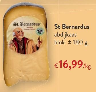 Promoties St bernardus abdijkaas - St.Bernardus - Geldig van 05/05/2021 tot 18/05/2021 bij OKay