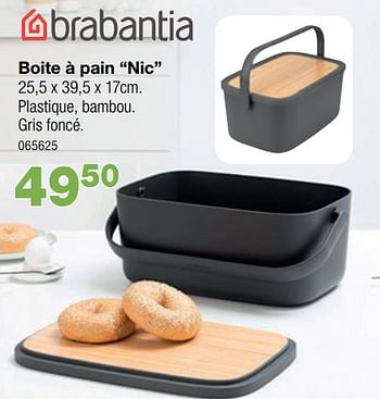 Promotions Boite à pain nic - Brabantia - Valide de 03/05/2021 à 30/05/2021 chez Home & Co