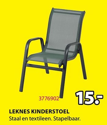 Promoties Leknes kinderstoel - Huismerk - Jysk - Geldig van 03/05/2021 tot 16/05/2021 bij Jysk