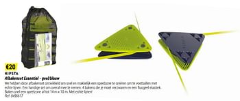Promoties Afbakenset essential - geel-blauw - Kipsta - Geldig van 01/05/2021 tot 31/12/2021 bij Decathlon