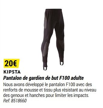 Kipsta pantalon discount