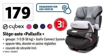 Promotion Lidl Siege Auto Pallasfix Cybex Bebe Et Grossesse Valide Jusqua 4 Promobutler