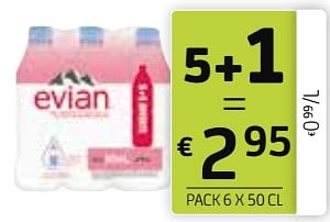 Promoties Evian - Evian - Geldig van 07/05/2021 tot 20/05/2021 bij BelBev
