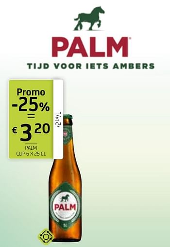 Promoties Palm - Palm - Geldig van 07/05/2021 tot 20/05/2021 bij BelBev