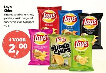 Promoties Lay`s chips - Lay's - Geldig van 06/05/2021 tot 19/05/2021 bij Spar Expres