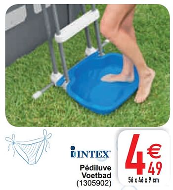 Promoties Pédiluve voetbad - Intex - Geldig van 11/05/2021 tot 22/05/2021 bij Cora