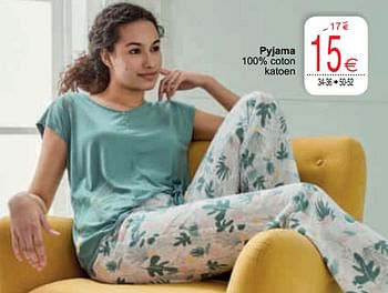 Promoties Pyjama - Huismerk - Cora - Geldig van 11/05/2021 tot 22/05/2021 bij Cora