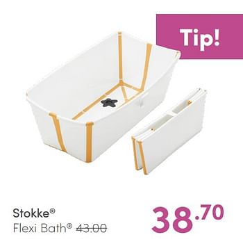 Promoties Stokke flexi bath - Stokke - Geldig van 09/05/2021 tot 15/05/2021 bij Baby & Tiener Megastore