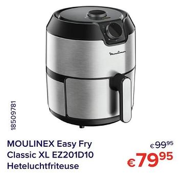 Promoties Moulinex easy fry classic xl ez201d10 heteluchtfriteuse - Moulinex - Geldig van 01/05/2021 tot 31/05/2021 bij Euro Shop