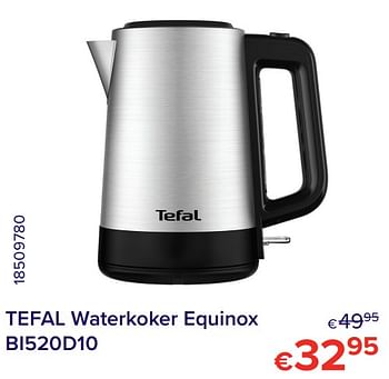 Promoties Tefal waterkoker equinox bi520d10 - Tefal - Geldig van 01/05/2021 tot 31/05/2021 bij Euro Shop