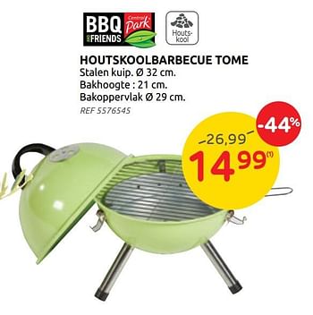 Promoties Houtskoolbarbecue tome bbq+friends - BBQ & Friends  - Geldig van 12/05/2021 tot 24/05/2021 bij Brico