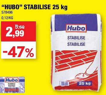 Promotions Hubo stabilise - Produit maison - Hubo  - Valide de 12/05/2021 à 23/05/2021 chez Hubo
