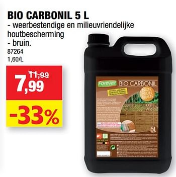 Promoties Bio carbonil - Forever - Geldig van 12/05/2021 tot 23/05/2021 bij Hubo
