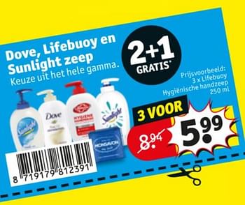 Promotions Lifebuoy hygiënische handzeep - Lifebuoy - Valide de 11/05/2021 à 16/05/2021 chez Kruidvat