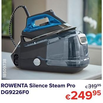 Promoties Rowenta silence steam pro dg9226f0 - Rowenta - Geldig van 01/05/2021 tot 31/05/2021 bij Euro Shop