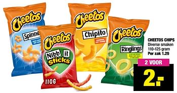 Promoties Cheetos chips - Cheetos  - Geldig van 10/05/2021 tot 24/05/2021 bij Big Bazar