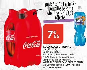 Promotions Coca-cola original - Coca Cola - Valide de 12/05/2021 à 17/05/2021 chez Bi1