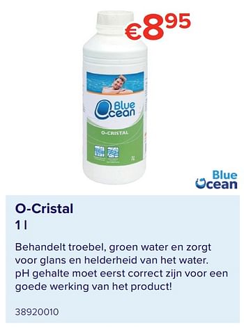 Promoties O-cristal - Blue ocean - Geldig van 07/05/2021 tot 31/08/2021 bij Euro Shop