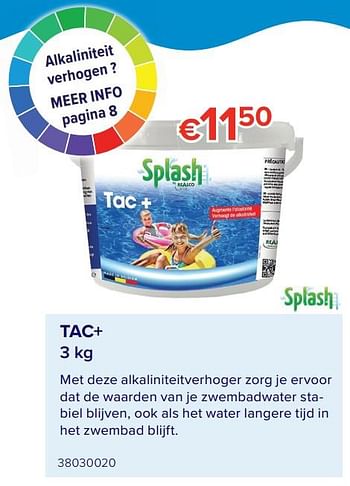 Promoties Tac+ - Splash - Geldig van 07/05/2021 tot 31/08/2021 bij Euro Shop