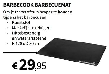 Promoties Barbecook barbecuemat - Barbecook - Geldig van 09/05/2021 tot 30/09/2021 bij Horta