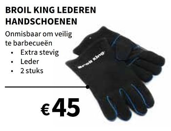 Promoties Broil king lederen handschoenen - Broil King - Geldig van 09/05/2021 tot 30/09/2021 bij Horta