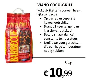 Promotions Viano coco-grill - Viano - Valide de 09/05/2021 à 30/09/2021 chez Horta