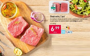 Promotions Steak extra - Produit maison - Aldi - Valide de 17/05/2021 à 28/05/2021 chez Aldi