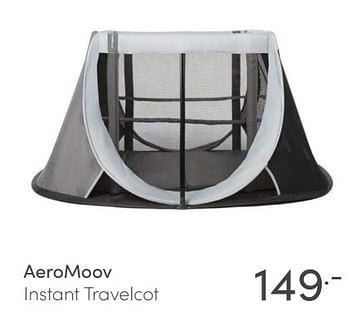 Promotions Aeromoov instant travelcot - Aeromoov - Valide de 16/05/2021 à 22/05/2021 chez Baby & Tiener Megastore