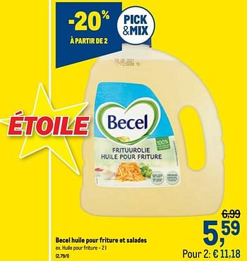 Becel Huile pour friture