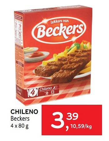 Promotions Chileno beckers - Beckers - Valide de 19/05/2021 à 01/06/2021 chez Alvo