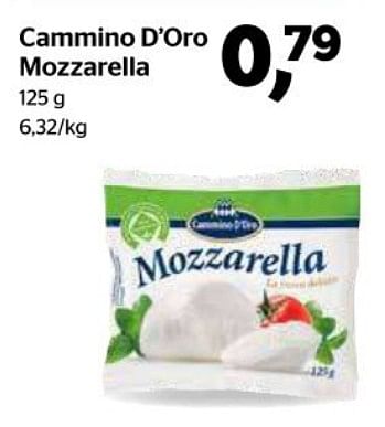 Promoties Cammino d`oro mozzarella - Huismerk - Spar  - Geldig van 20/05/2021 tot 02/06/2021 bij Spar