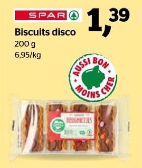 Promotions Biscuits disco - Spar - Valide de 20/05/2021 à 02/06/2021 chez Spar