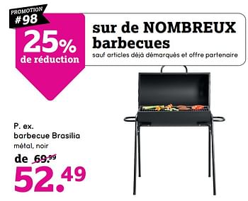 Promotions Barbecue brasilia - Produit maison - Leen Bakker - Valide de 24/05/2021 à 06/06/2021 chez Leen Bakker