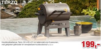 Promotions Boretti houtskoolbarbecue - Boretti - Valide de 08/05/2021 à 30/06/2021 chez Seizoenswinkel