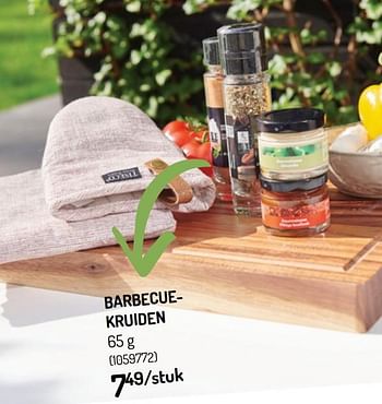 Promoties Barbecuekruiden - Huismerk - Oh'Green - Geldig van 26/05/2021 tot 06/06/2021 bij Oh'Green