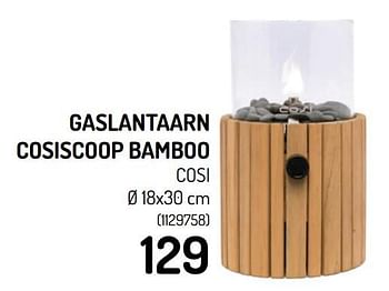 Promoties Gaslantaarn cosiscoop bamboo cosi - Cosi - Geldig van 26/05/2021 tot 06/06/2021 bij Oh'Green