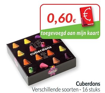 Promoties Cuberdons - Huismerk - Intermarche - Geldig van 01/06/2021 tot 30/06/2021 bij Intermarche