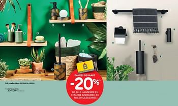 Promotions Botanical groen zeepschaaltje - Allibert - Valide de 02/06/2021 à 21/06/2021 chez BricoPlanit