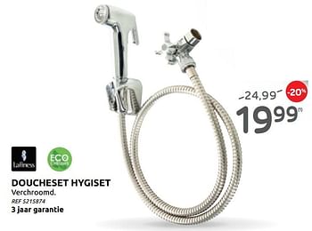 Promoties Doucheset hygiset - Lafiness - Geldig van 02/06/2021 tot 21/06/2021 bij BricoPlanit