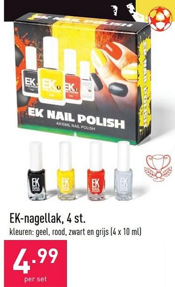Promotions Ek-nagellak - Produit maison - Aldi - Valide de 07/06/2021 à 18/06/2021 chez Aldi