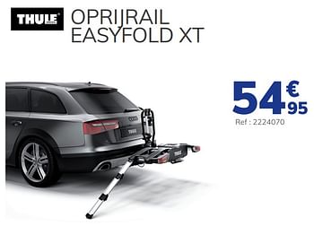 Promoties Oprijrail easyfold xt - Thule - Geldig van 02/06/2021 tot 31/08/2021 bij Auto 5