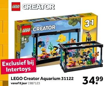 Promoties Lego creator aquarium 31122 - Lego - Geldig van 01/06/2021 tot 20/06/2021 bij Intertoys
