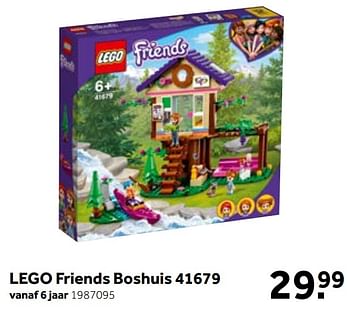 Promoties Lego friends boshuis 41679 - Lego - Geldig van 01/06/2021 tot 20/06/2021 bij Intertoys