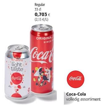 Promotions Coca-cola regular - Coca Cola - Valide de 02/06/2021 à 15/06/2021 chez Colruyt