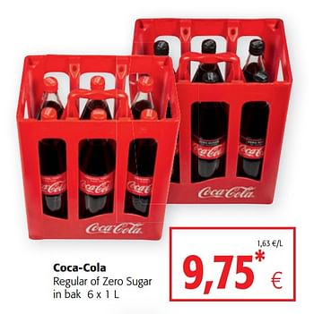 Promoties Coca-cola regular of zero sugar - Coca Cola - Geldig van 02/06/2021 tot 15/06/2021 bij Colruyt