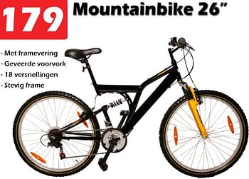 Promotions Mountainbike 26`` - Produit maison - Itek - Valide de 27/05/2021 à 20/06/2021 chez Itek