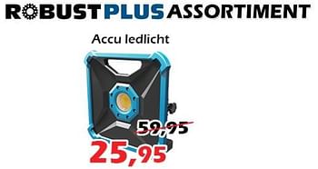 Promoties Robust accu ledlicht - ROBUST - Geldig van 27/05/2021 tot 20/06/2021 bij Itek