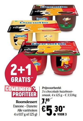 Promoties Chocolade hazelnootsmaak - Danone - Geldig van 10/06/2021 tot 16/06/2021 bij Delhaize