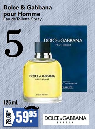 Promoties Dolce + gabbana pour homme edt - Dolce & Gabbana - Geldig van 02/06/2021 tot 19/06/2021 bij De Online Drogist